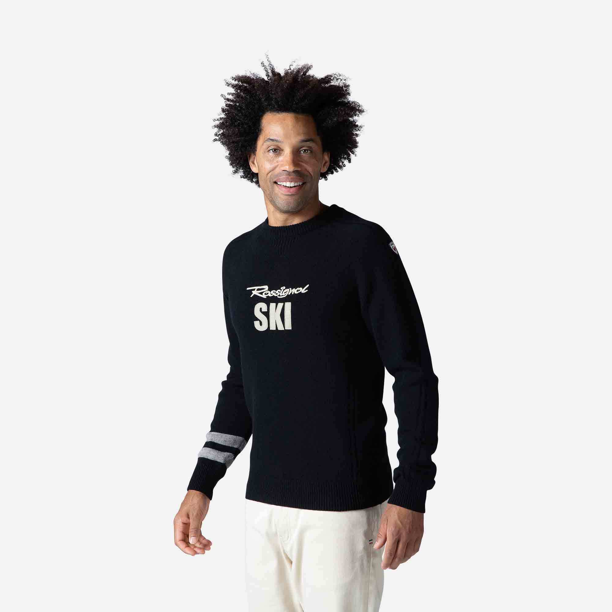 Pull en maille Signature homme