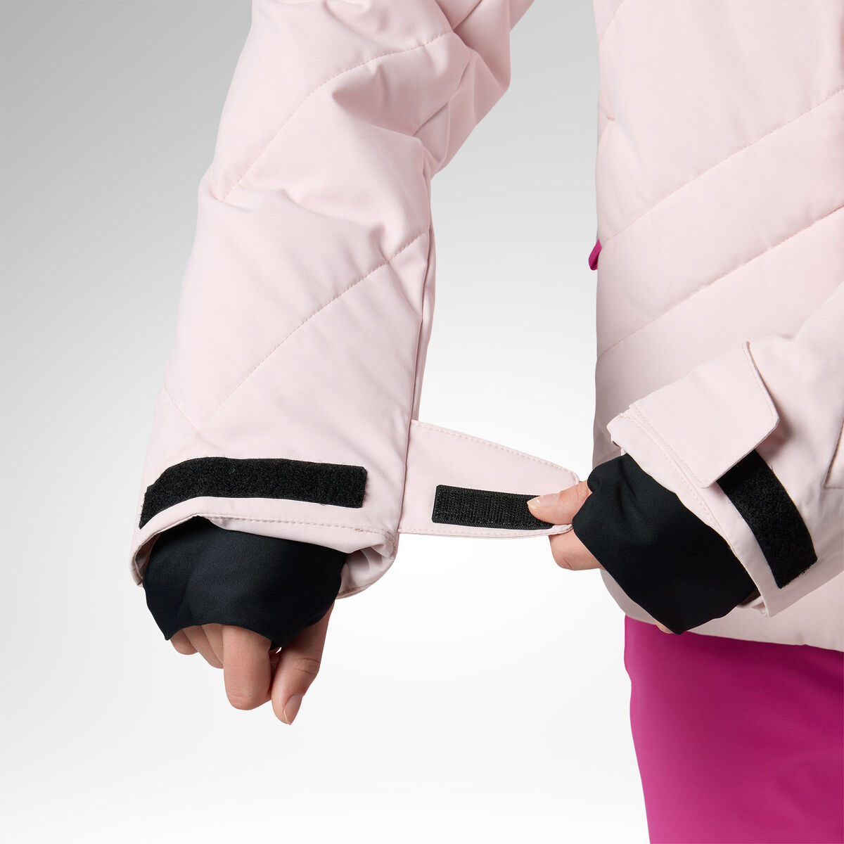 Rossignol Juniors' Staci Insulated Ski Jacket Pink Purple