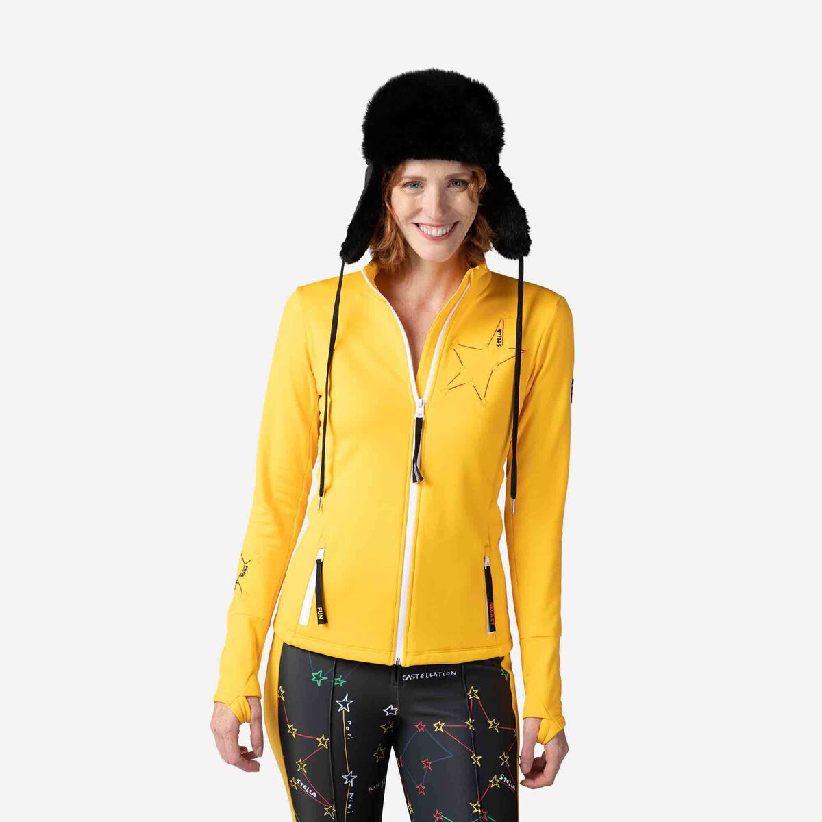Rossignol Chaqueta JCC Climi para mujer Yellow