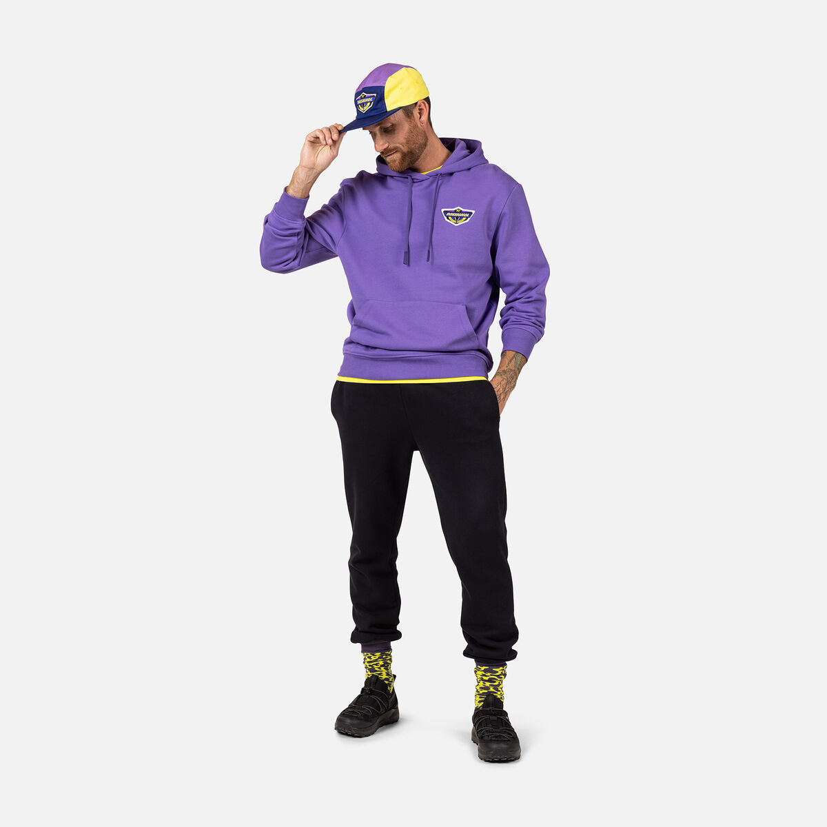 Rossignol Super Hoodie Pink/Purple