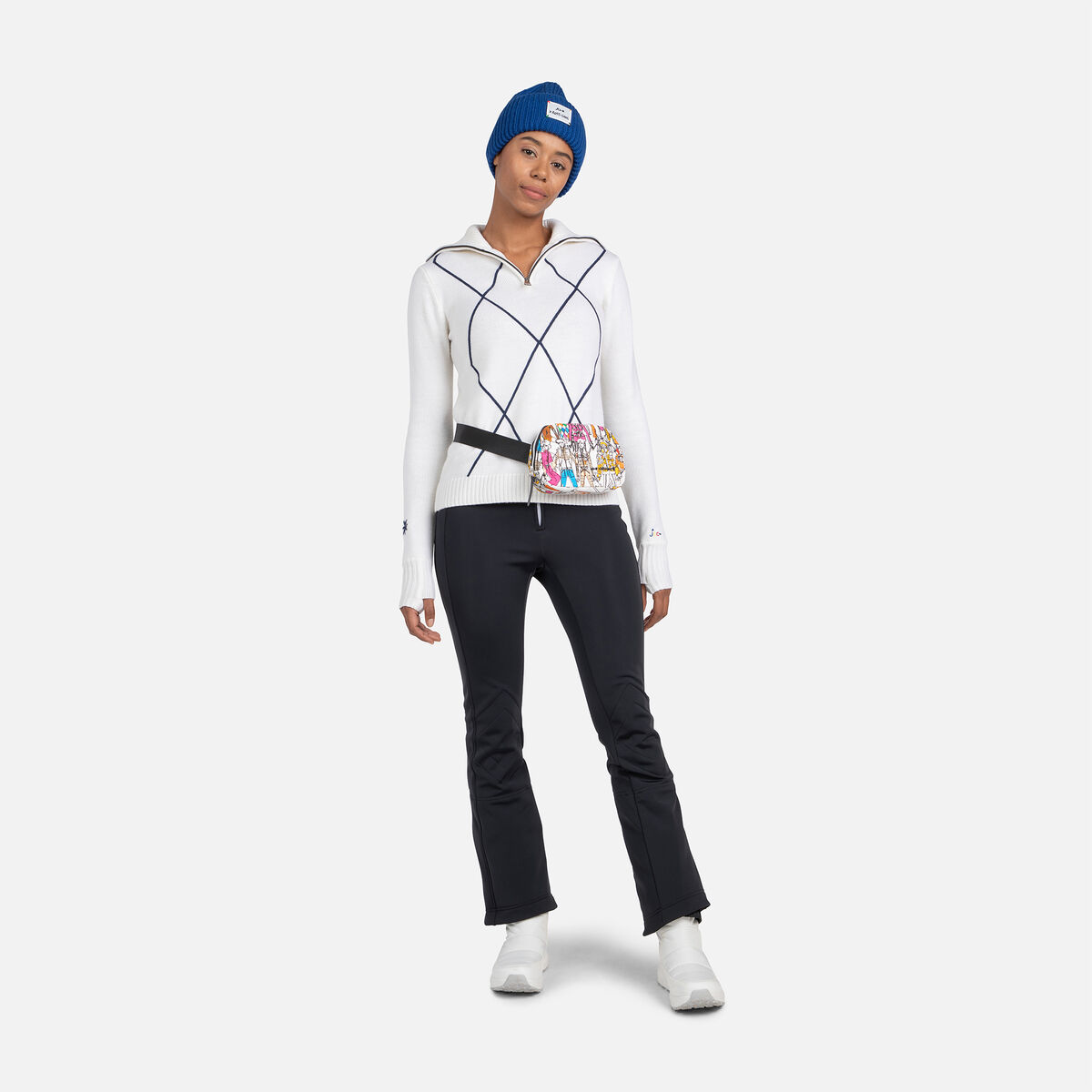 Rossignol Pantaloni donna softshell JCC Sirius Nero