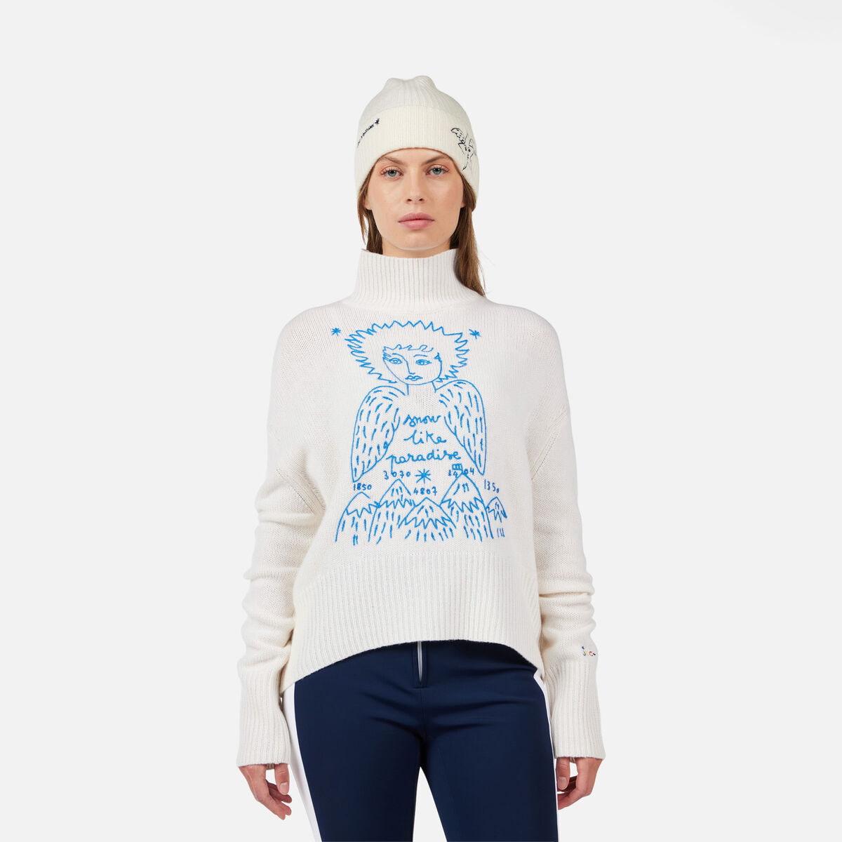 Rossignol Women's JCC Snow Angels Pullover Blue