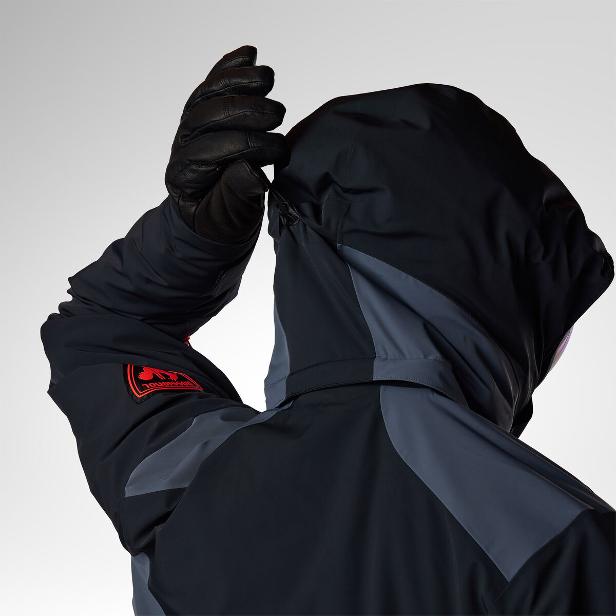 Rossignol Men's 4-Way Stretch Insulated Ski Jacket Black