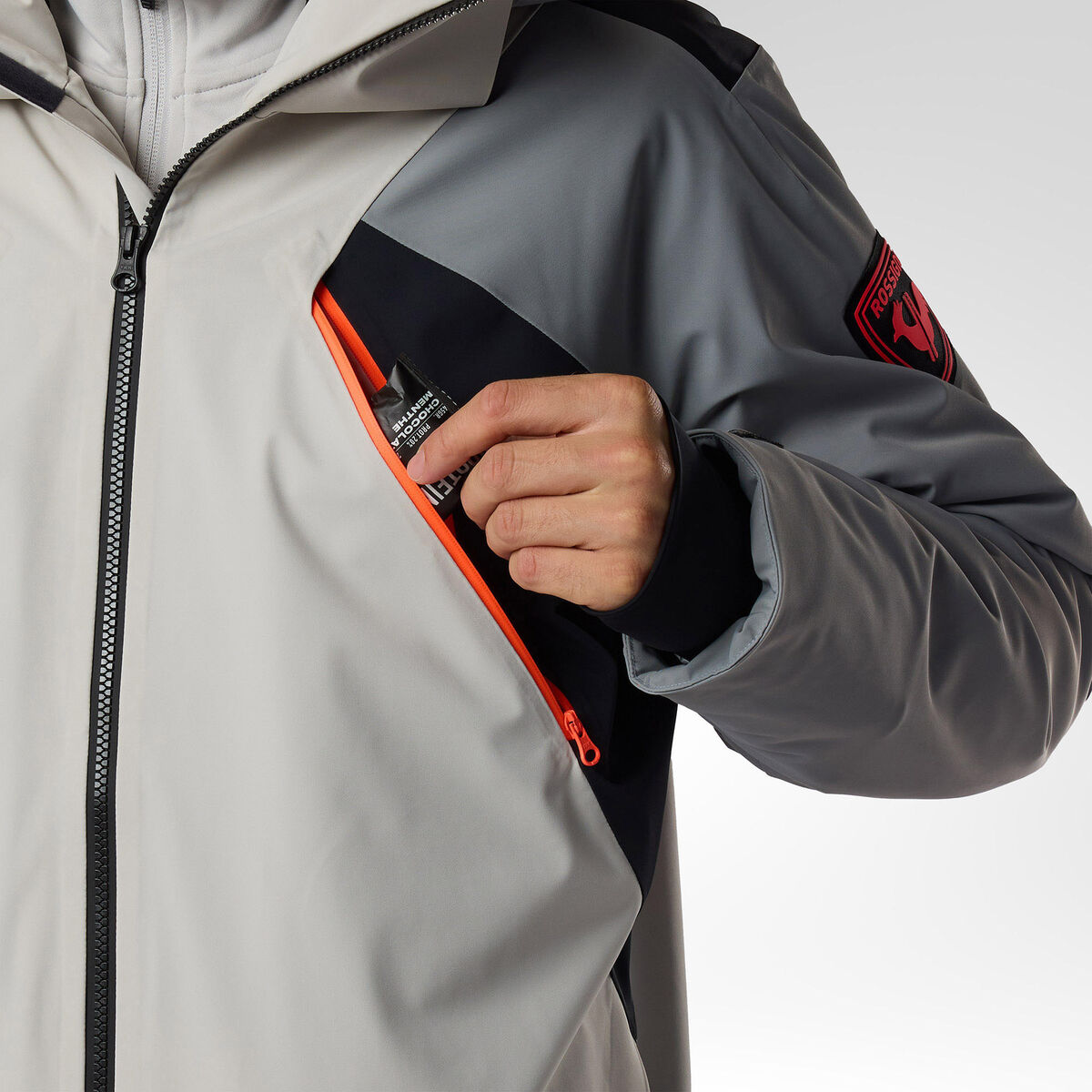 Rossignol Men's Hero 4WS Insulated Ski Jacket Grey