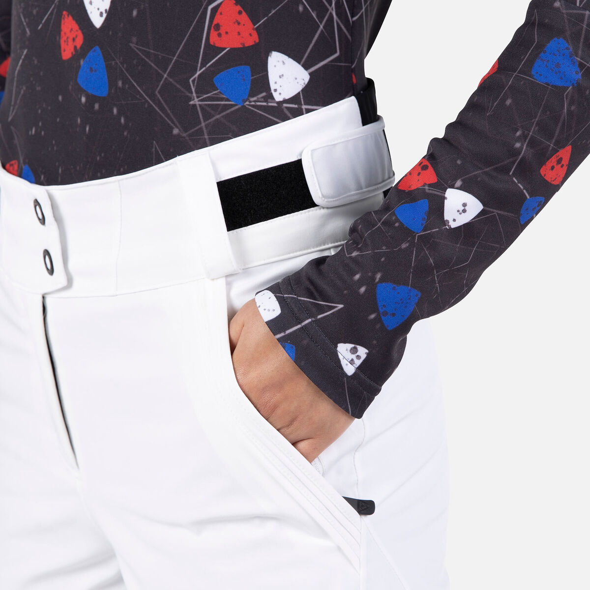 Rossignol Pantalon de ski femme Diretta Blanc