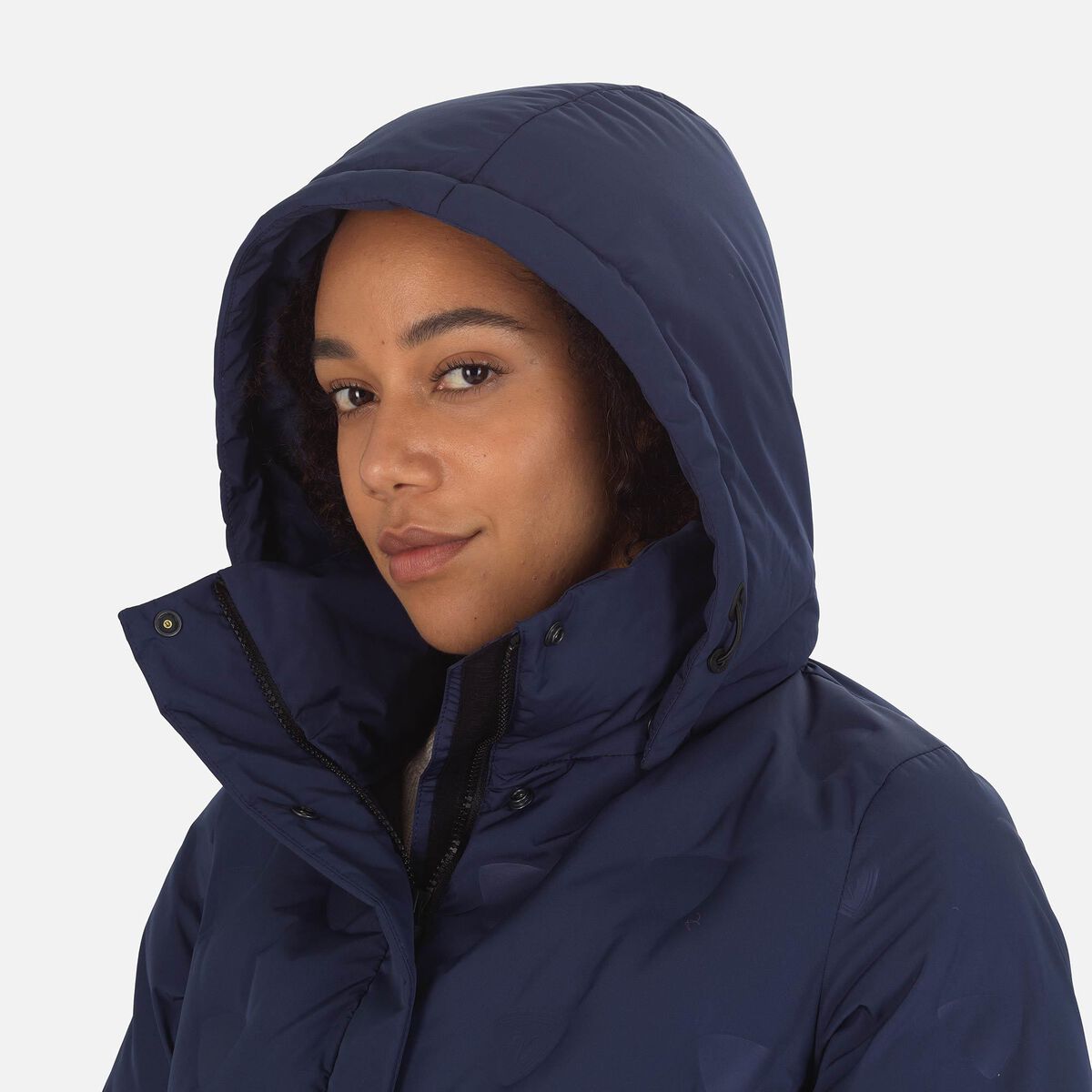 Rossignol Women's Welded Quiltshield Long Jacket blue