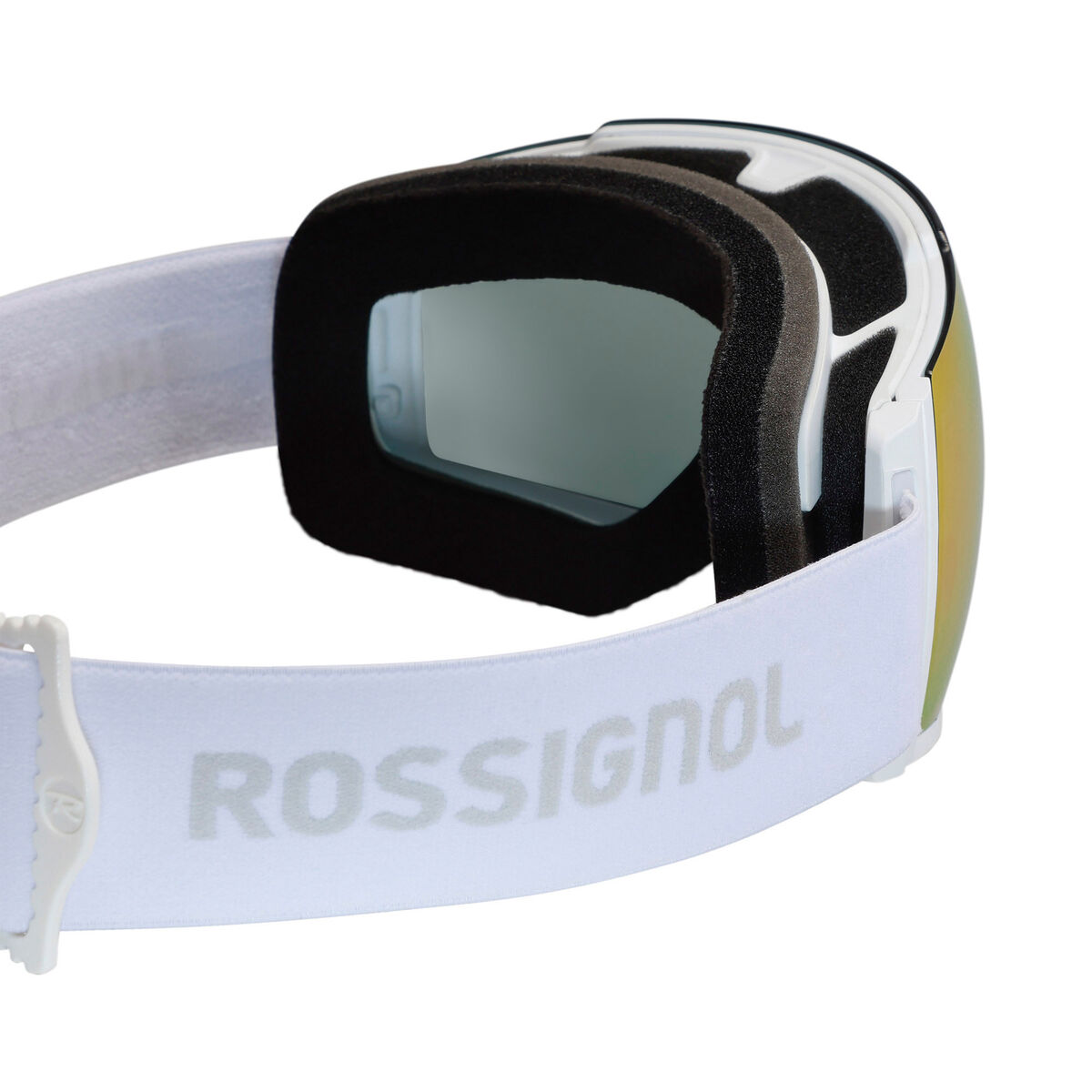 Rossignol Maschera da sci unisex Magne'lens Bianco