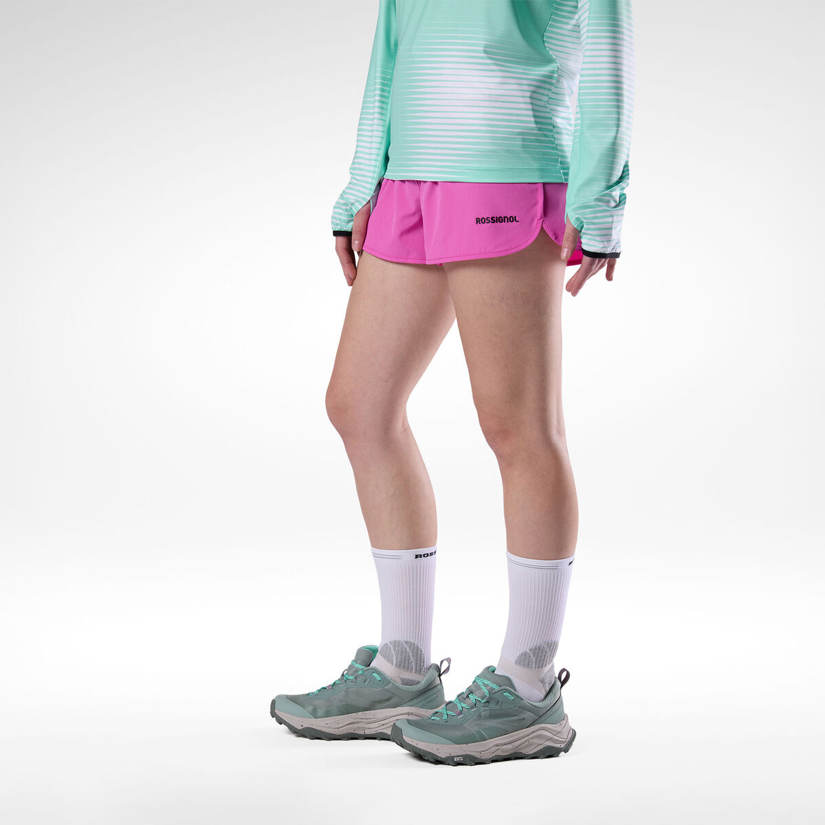 Rossignol Women's Sidelhorn Shorts 3' Pink/Purple