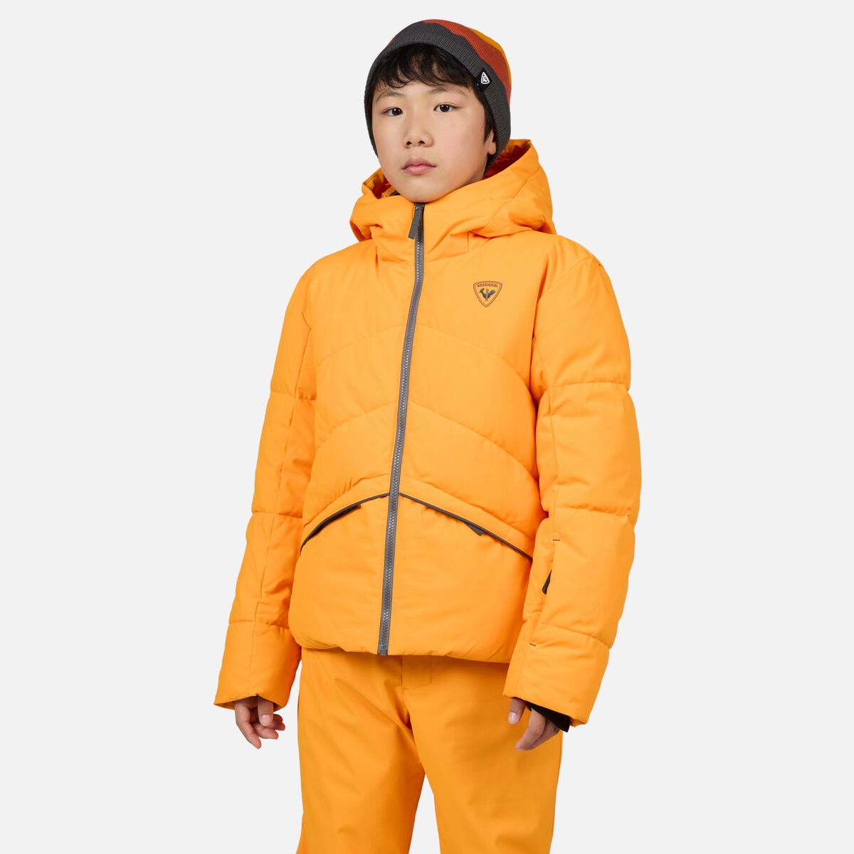 Rossignol Boys' Siz Ski Jacket Orange