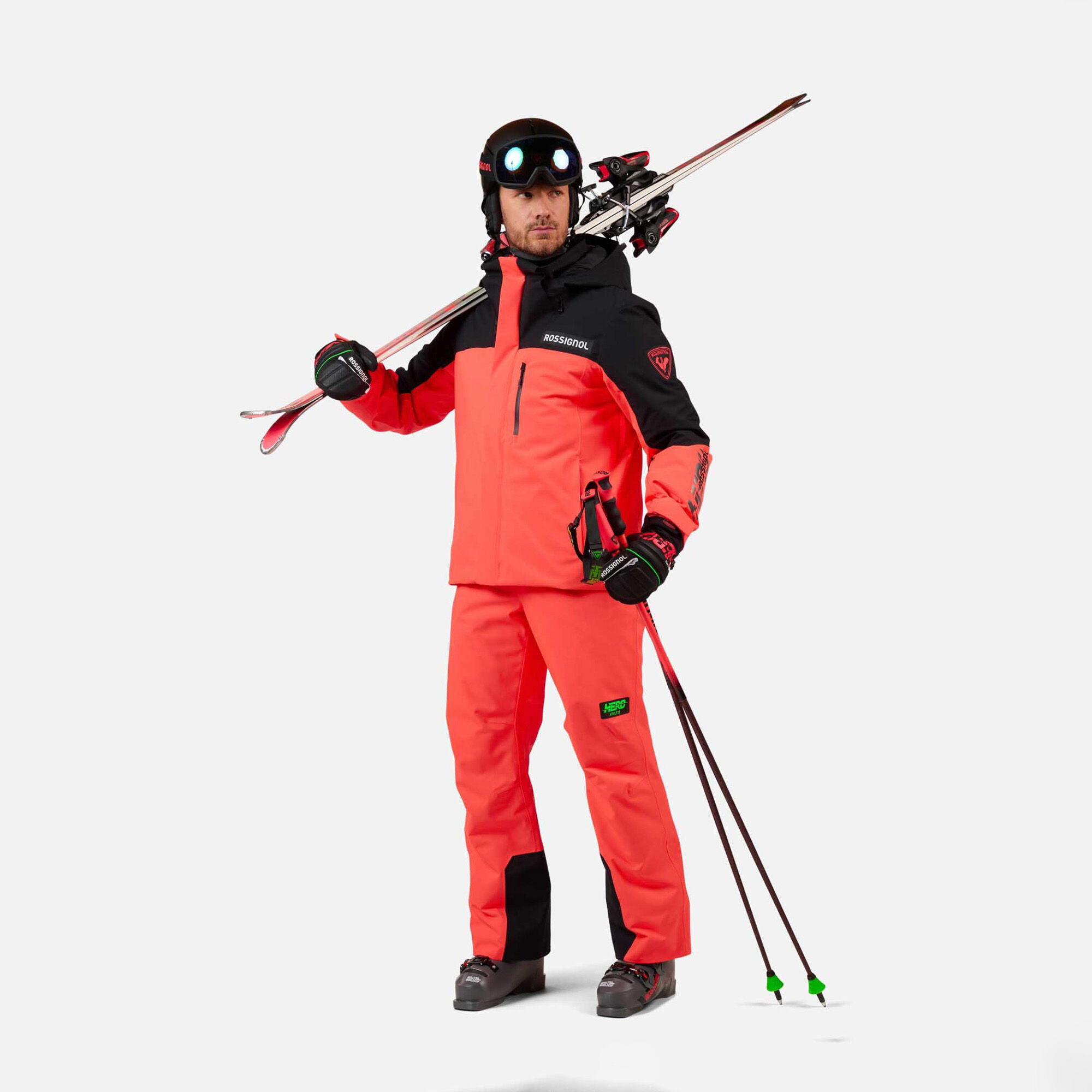 Men's Hero Blackside Insulated Ski Pants | Ski pants | Rossignol
