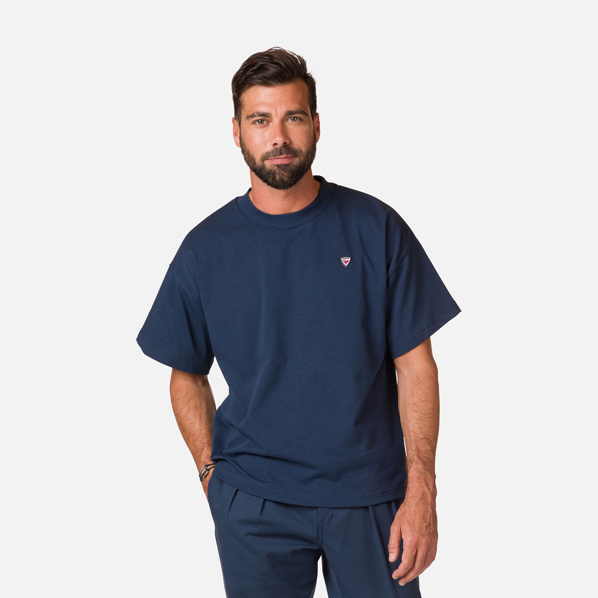 T-shirt confortable en coton homme