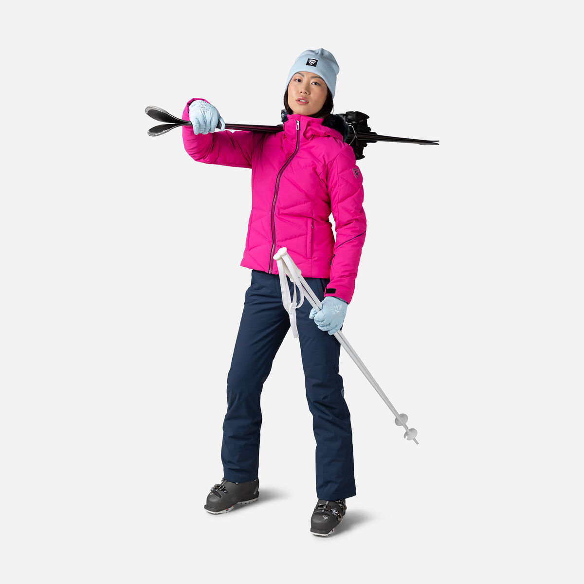 Équipement De Ski Sport Veste Pantalon Chaussures Googles Bonnet