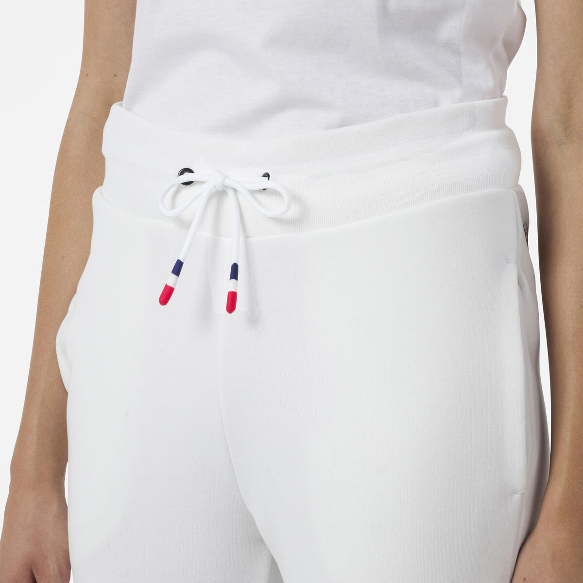 Pantalon en coton logo femme