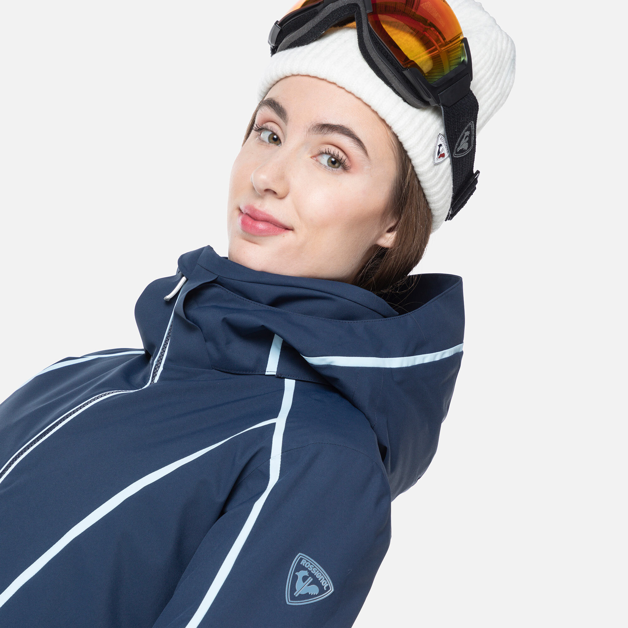 Women's Flat Ski Jacket | Blue | Rossignol
