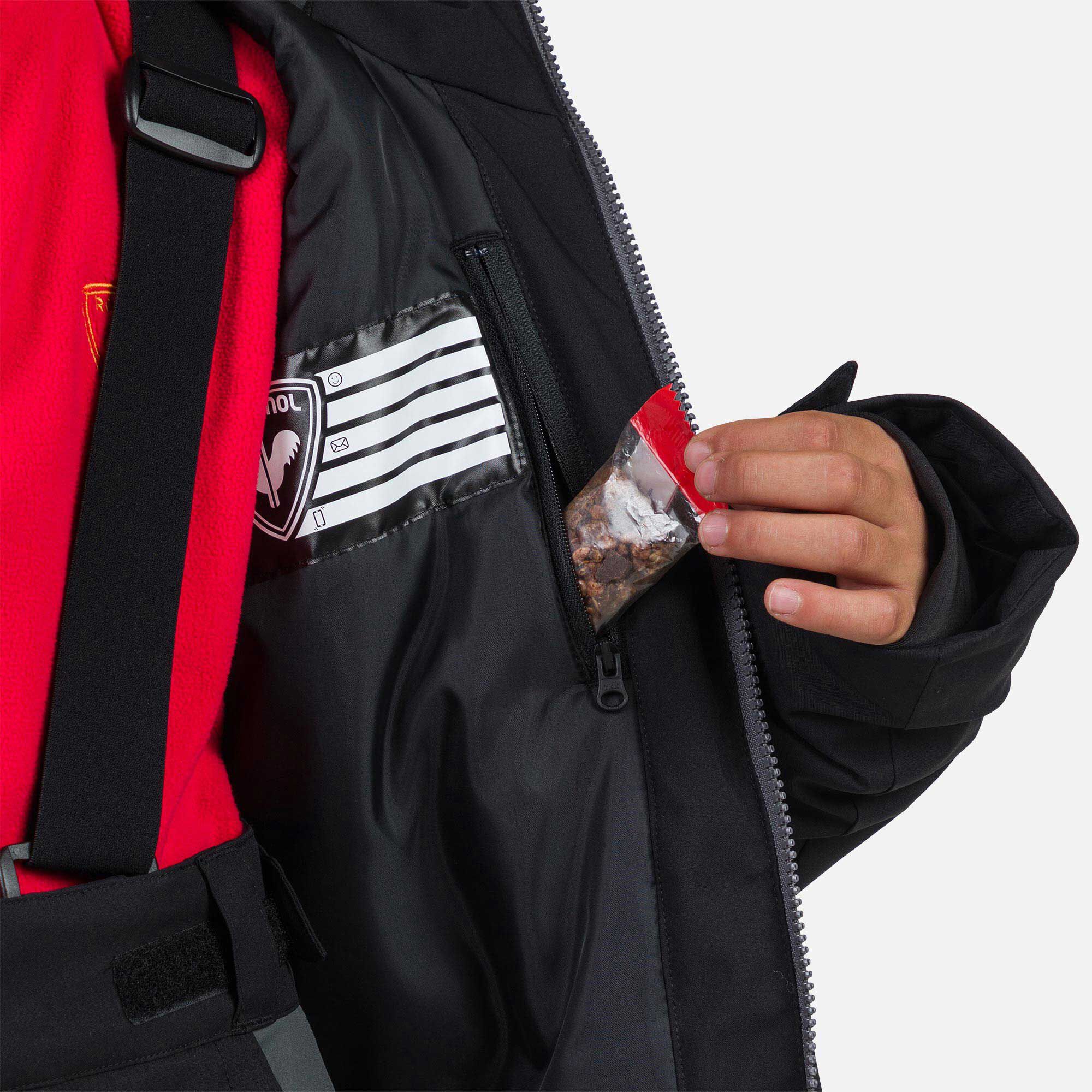 Juniors' Strawpile Ski Jacket | Black | Rossignol