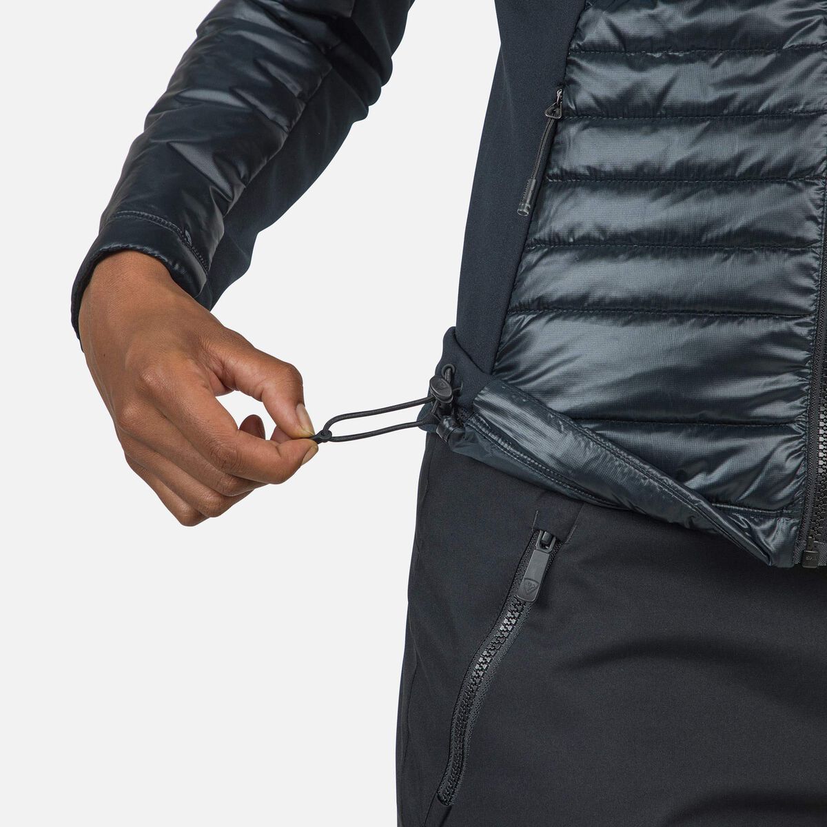 Rossignol ウィメンズ SKPR ハイブリッド ライト ジャケット black