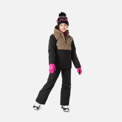 Juniors' Bicolor Anorak Ski Jacket