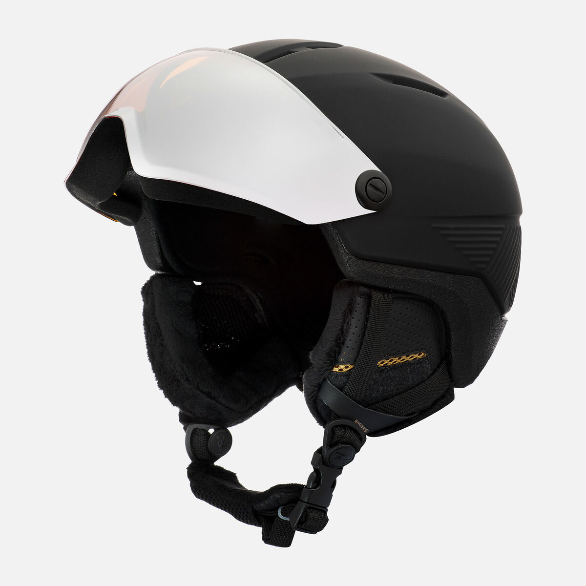 Rossignol Women's Helmet Fit Visor Impacts Black