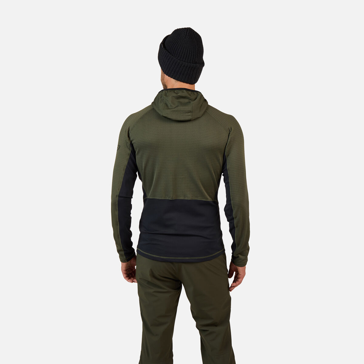 Rossignol Forro polar con capucha y cremallera completa Blackside para hombre Green