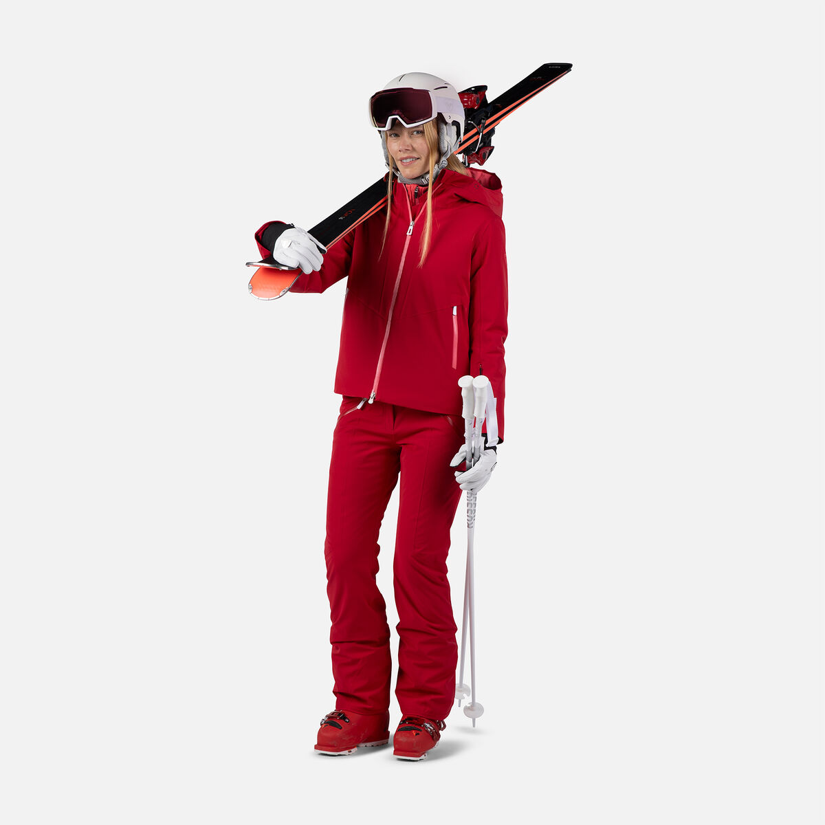 Rossignol Women's Blackside Ski Pants Red