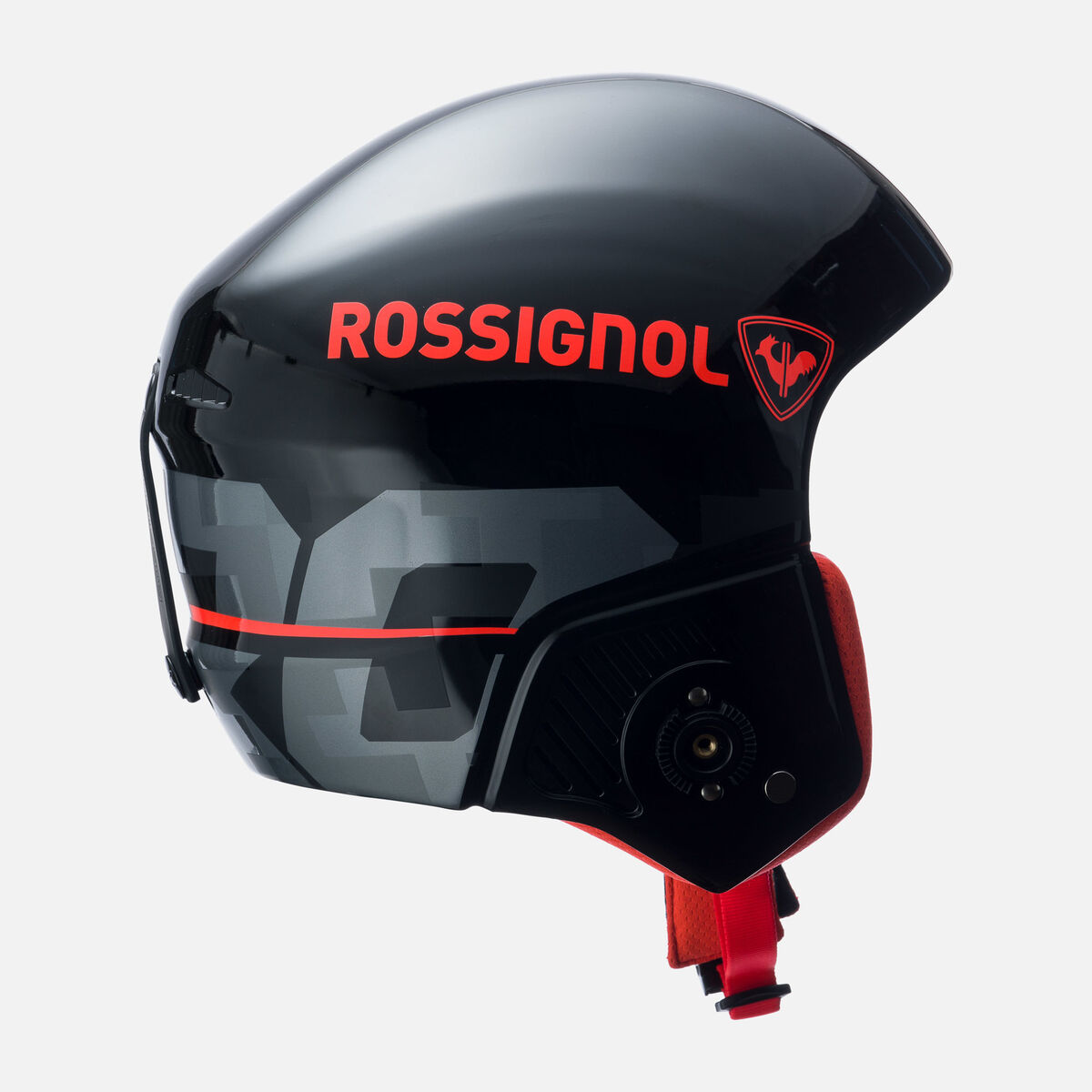 Rossignol Unisex Helmet Hero Giant Imp FIS with chinguard Black
