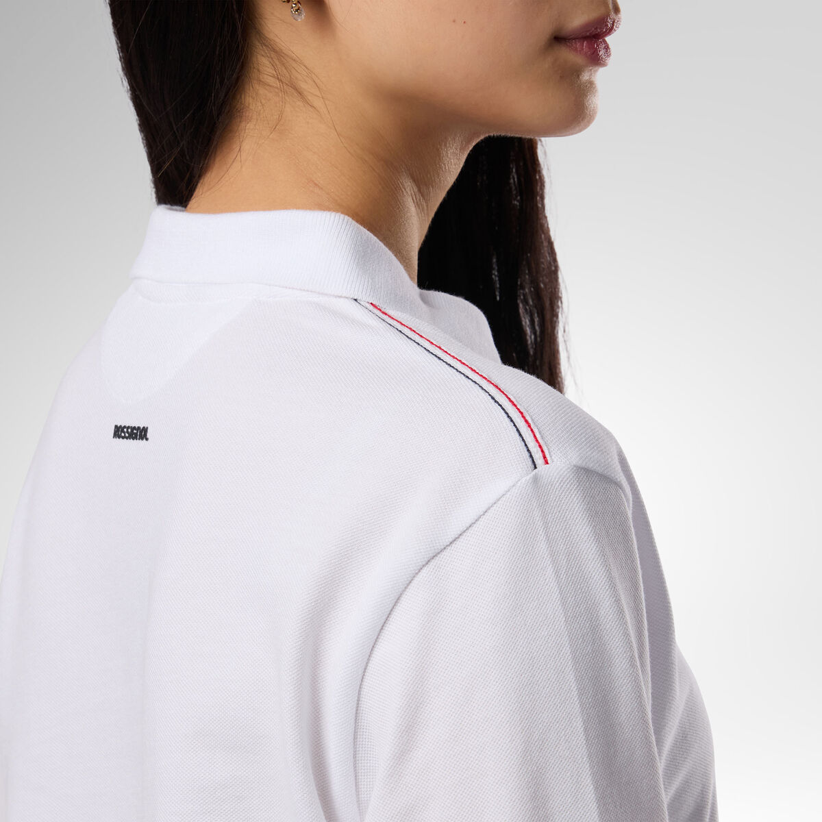Rossignol Polo de piqu&eacute; para mujer White