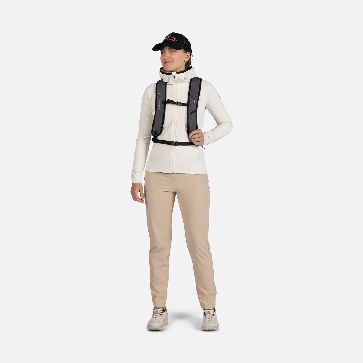 Rossignol Women's Thin Midlayer White