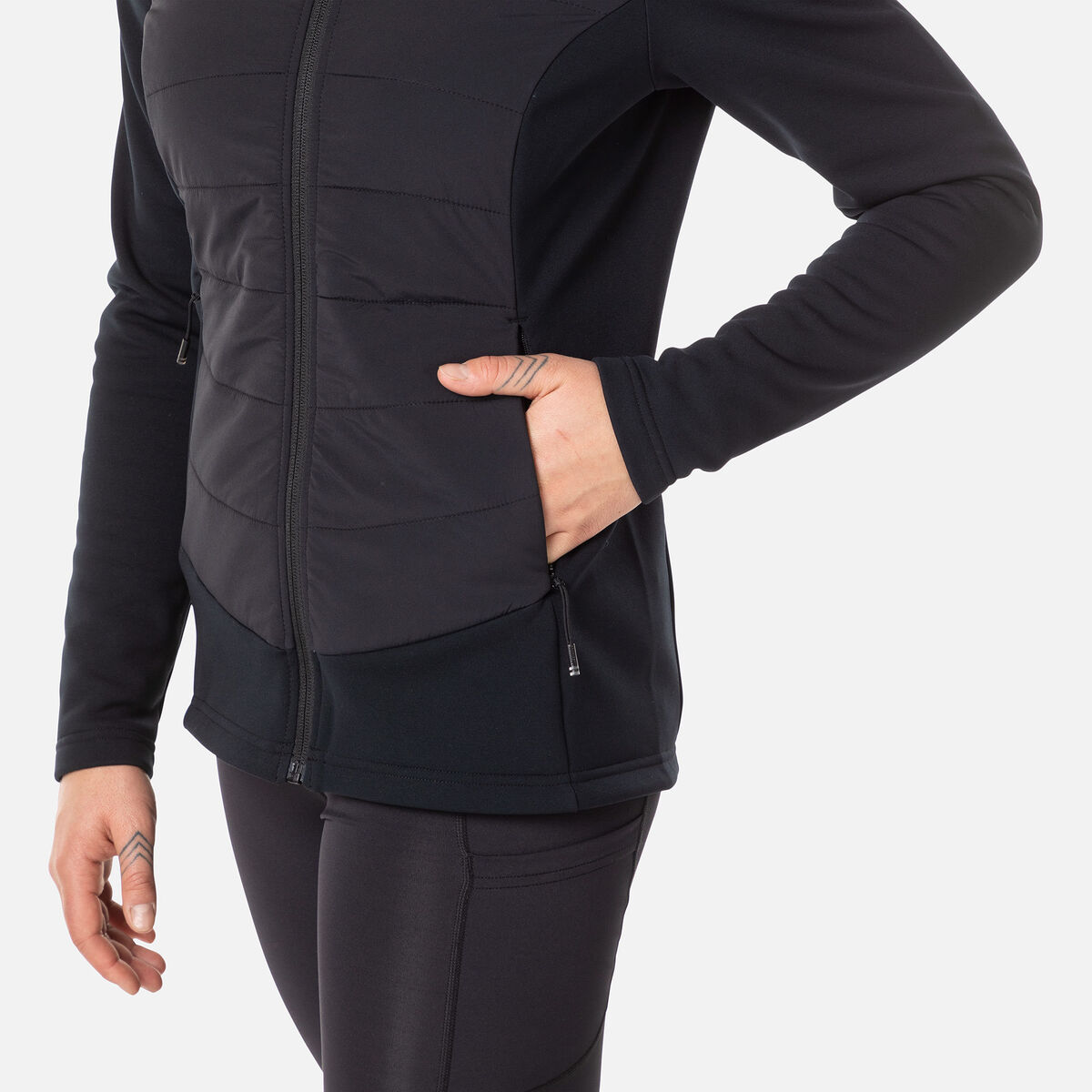Rossignol Women's Classique Hybrid Jacket Black