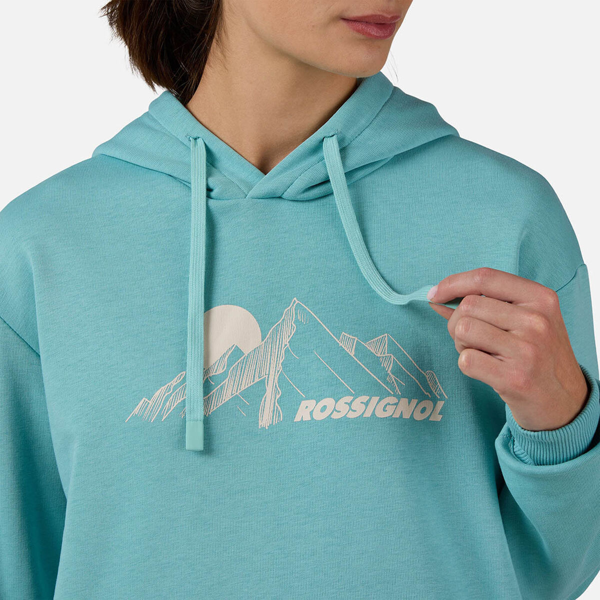 Rossignol Women's Waterfall Hoodie Sweatshirt Blue