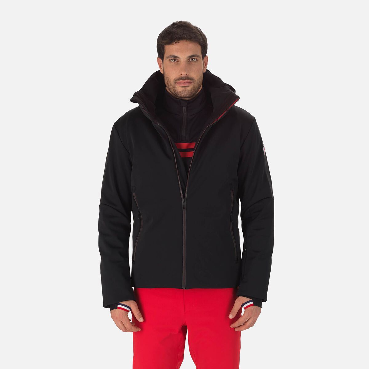 Rossignol Men's Softshell Flat Ski Jacket Black