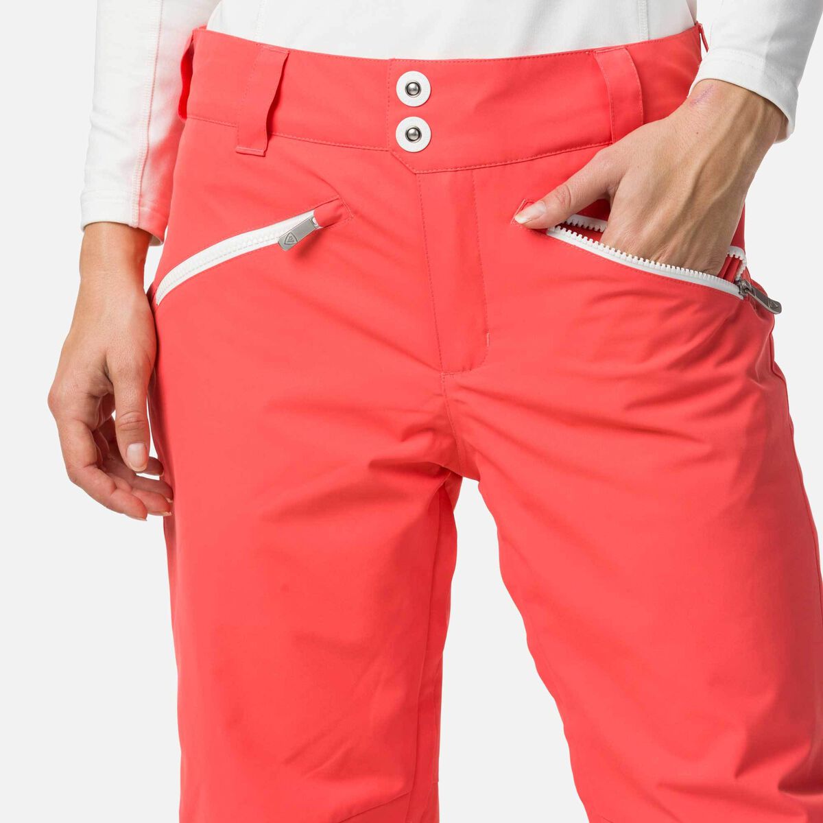 Rossignol Pantaloni da sci donna Relax Ski Ride Free orange