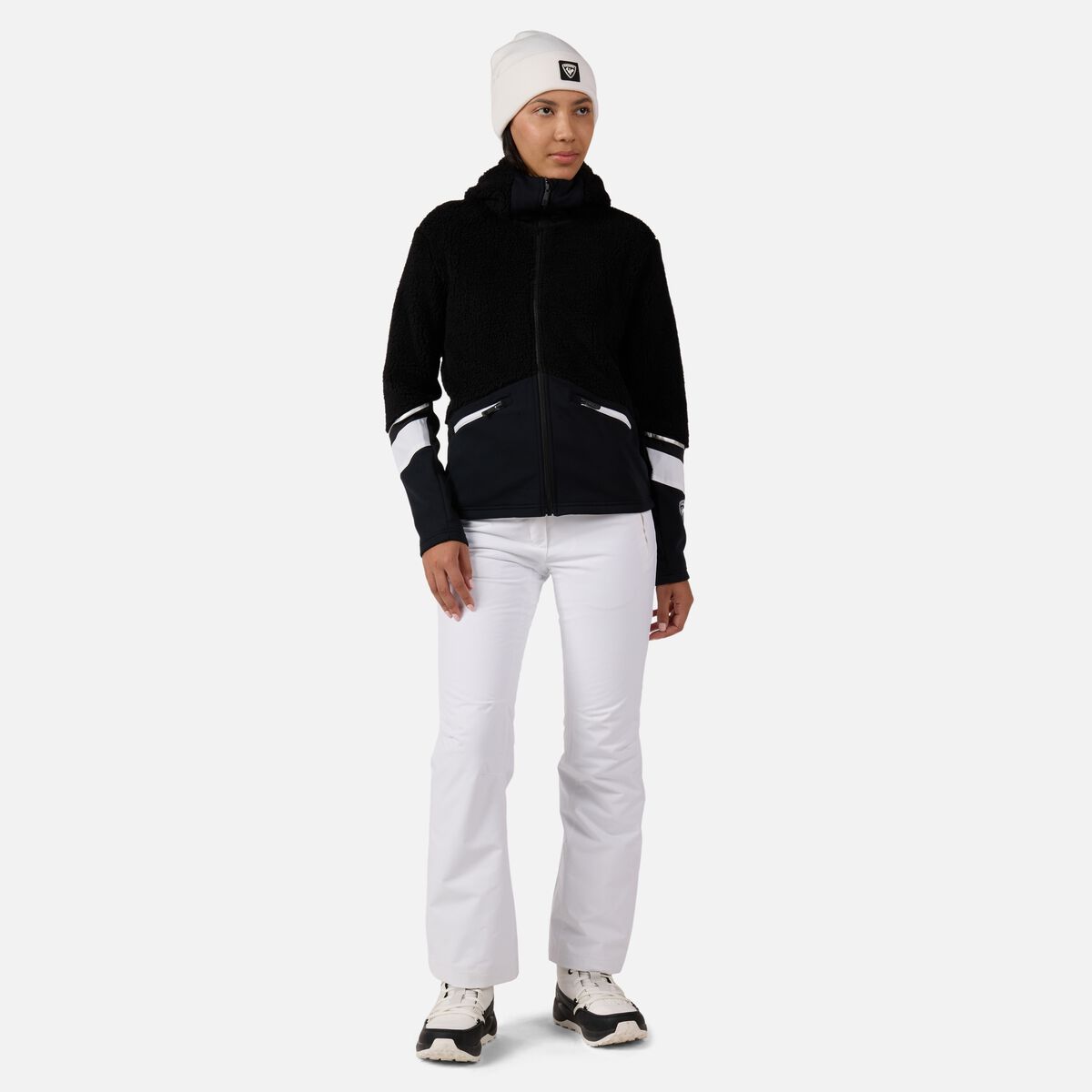 Rossignol Giacca in pile con cappuccio e zip integrale donna Wispile [Ljava.lang.Object;@17ac5b4b