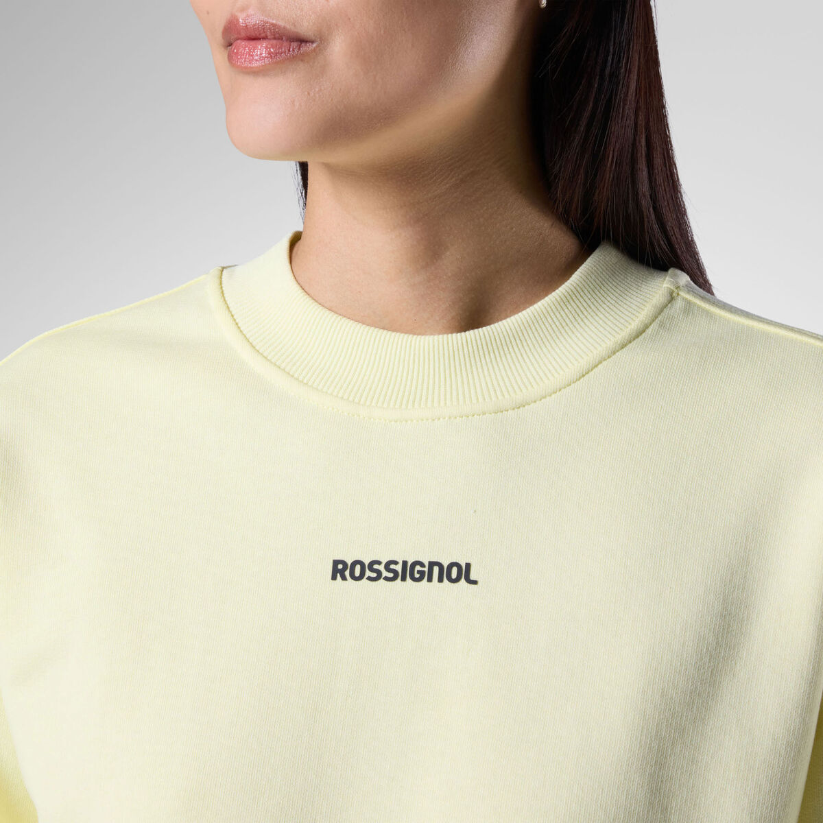 Rossignol Felpa Logo a girocollo donna Yellow