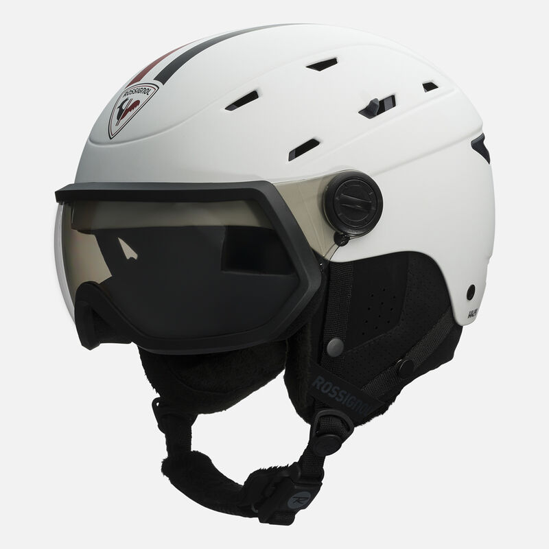 Rossignol Helmet Allspeed Visor Impacts Photochromic Strato White