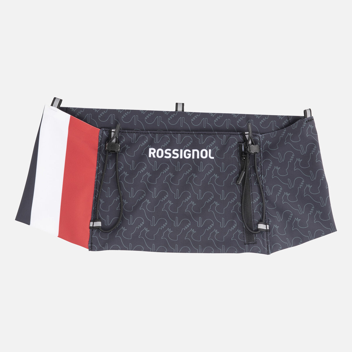 Rossignol Sac banane unisexe stretch de course Black
