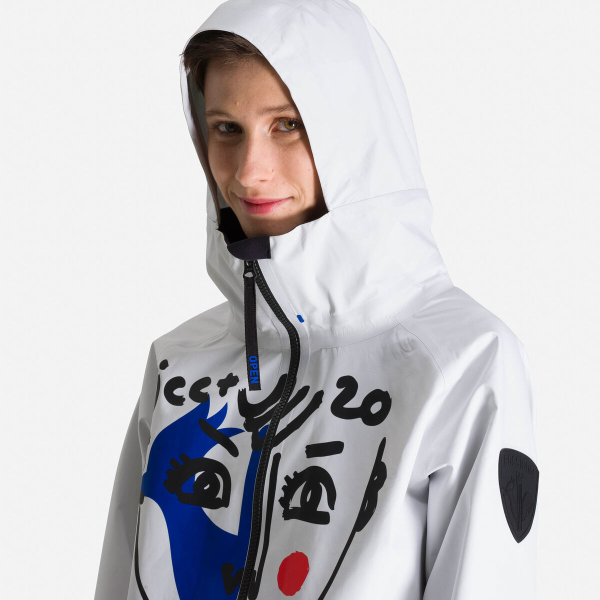 Rossignol Veste shell Eco Logic JCC Femme White