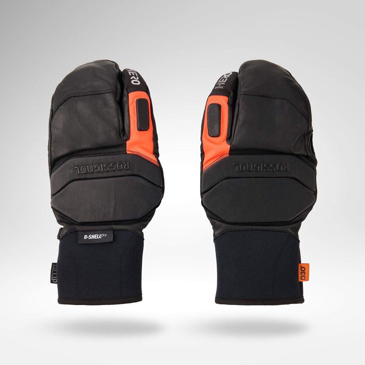 Rossignol Men's Hero 3-Finger Ski Gloves R-Shell Dry [Ljava.lang.Object;@62a7cdf3