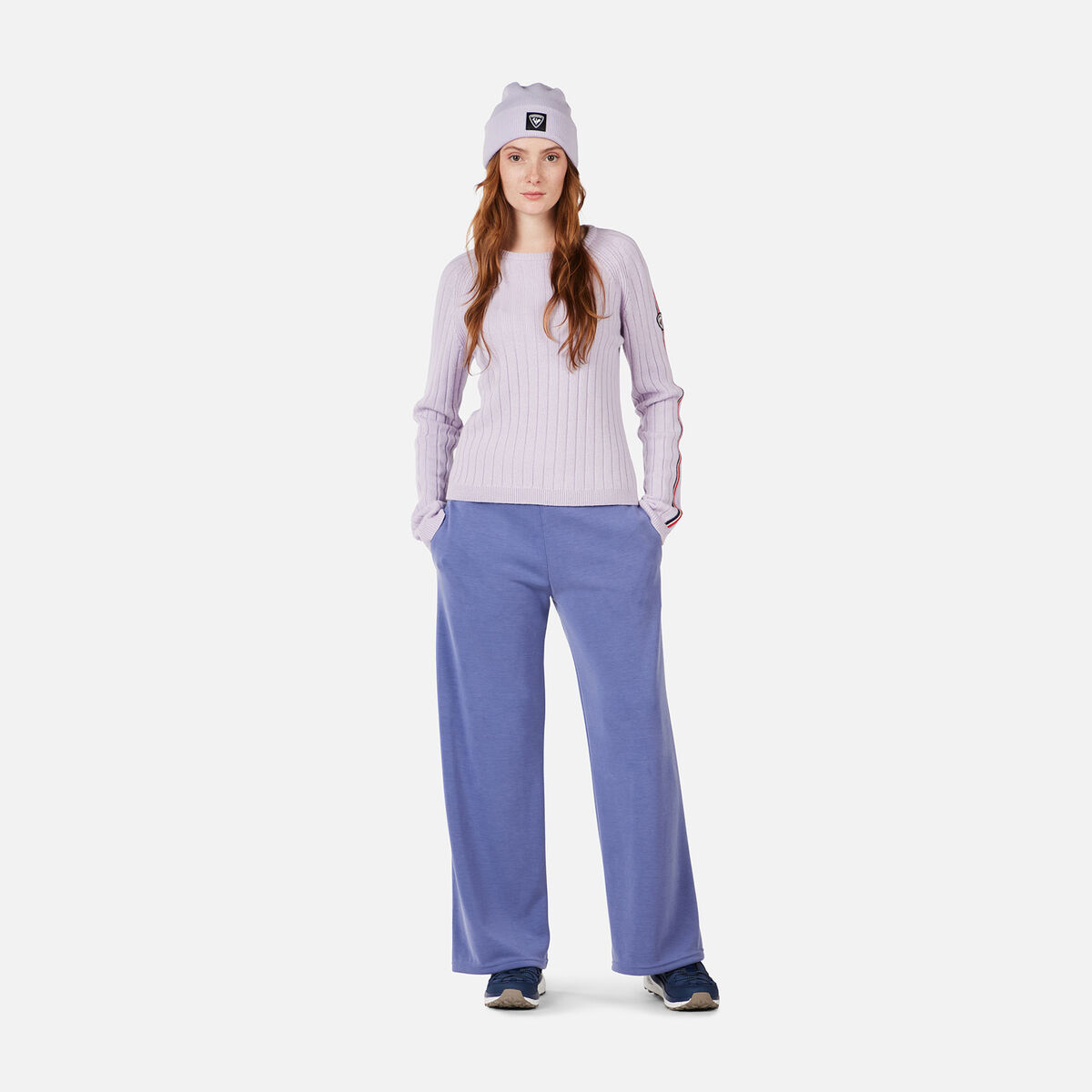 Rossignol Women's Corbyr Crewneck Sweater Pink/Purple