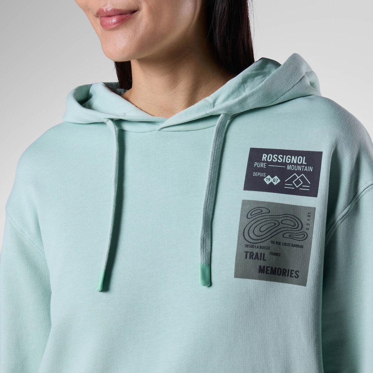 Rossignol Women's Waterfall Hoodie green