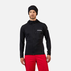 Rossignol Men's Blackside Full-Zip Hooded Fleece Black