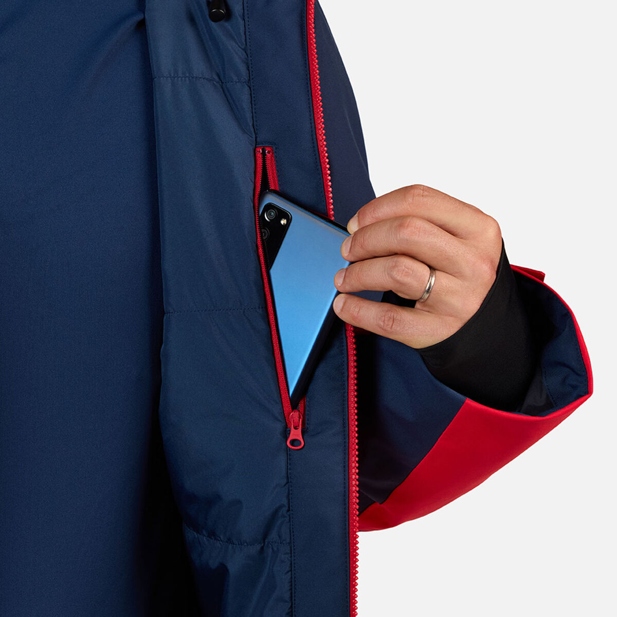 Rossignol Veste de ski isolante Rochrun pour homme red