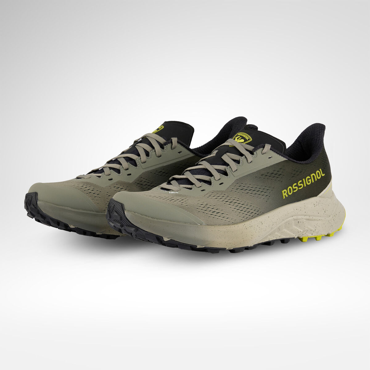 Rossignol Men's Venosk R-Shell Dry Trail Running Shoes green