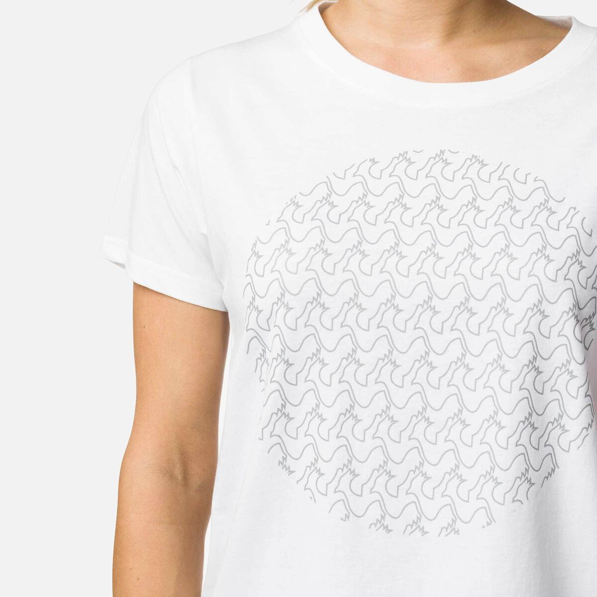 Rossignol Women's Logo Moon Tee white