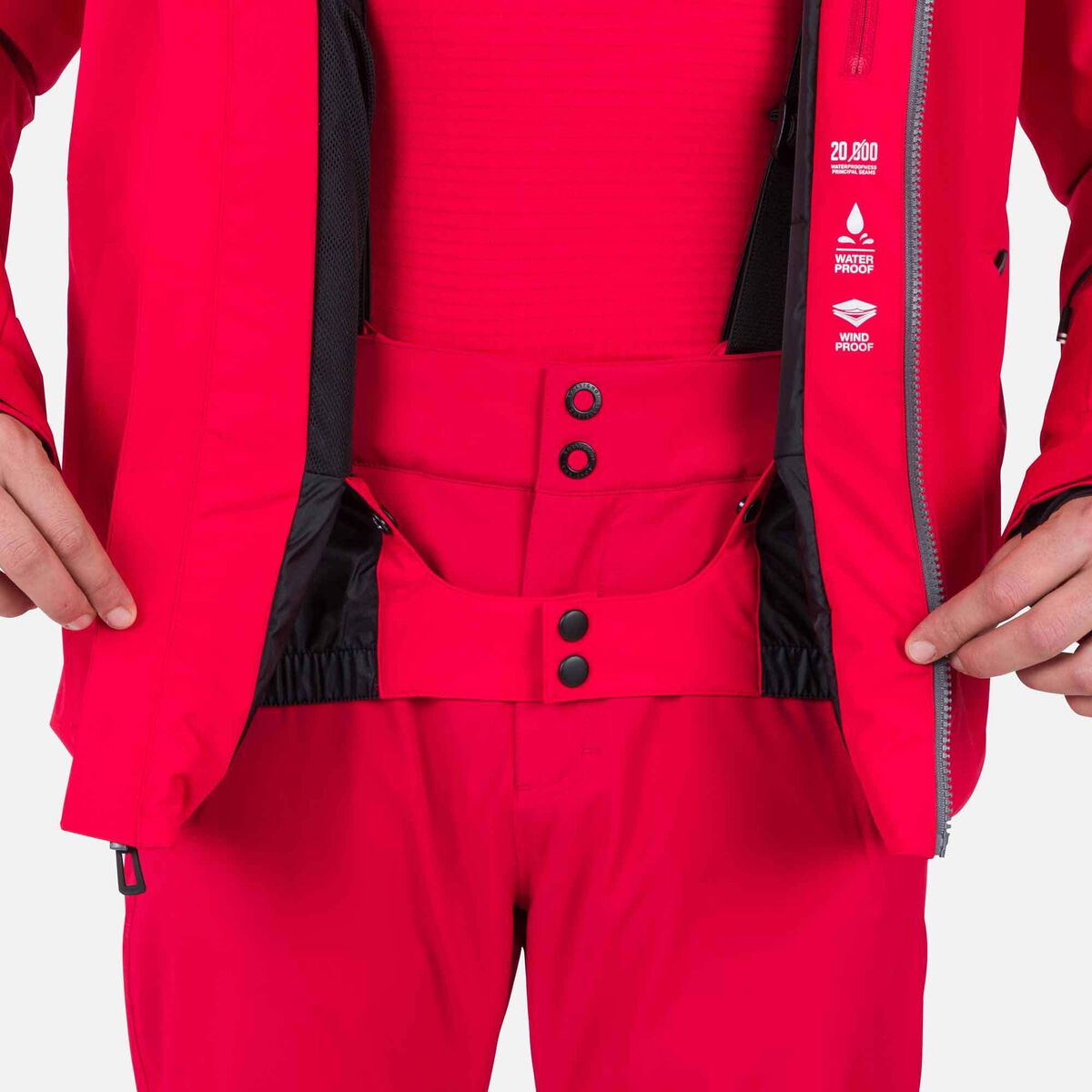 Rossignol Men's Strawpile Ski Jacket Red