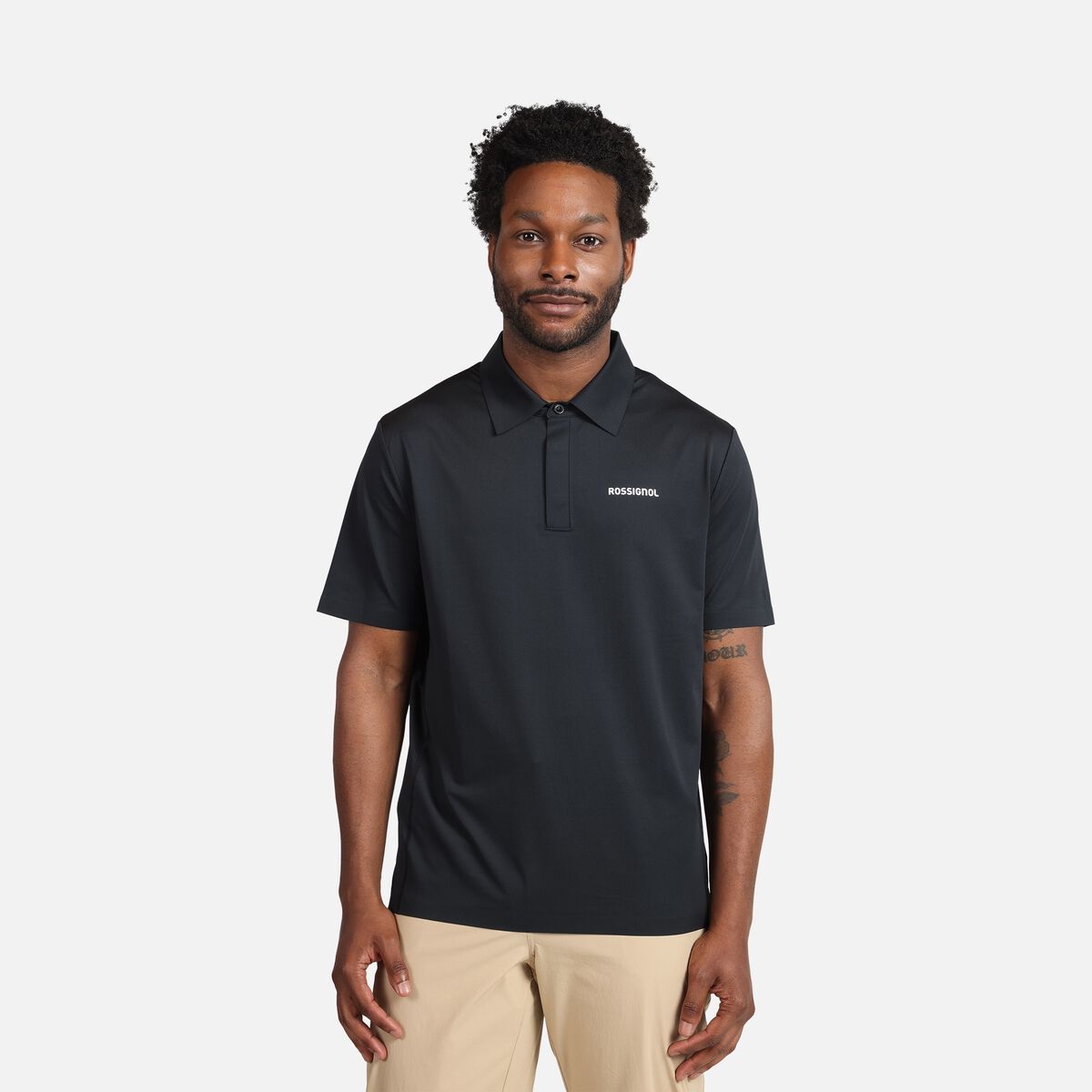 Rossignol Men's Lycian Polo Shirt Black