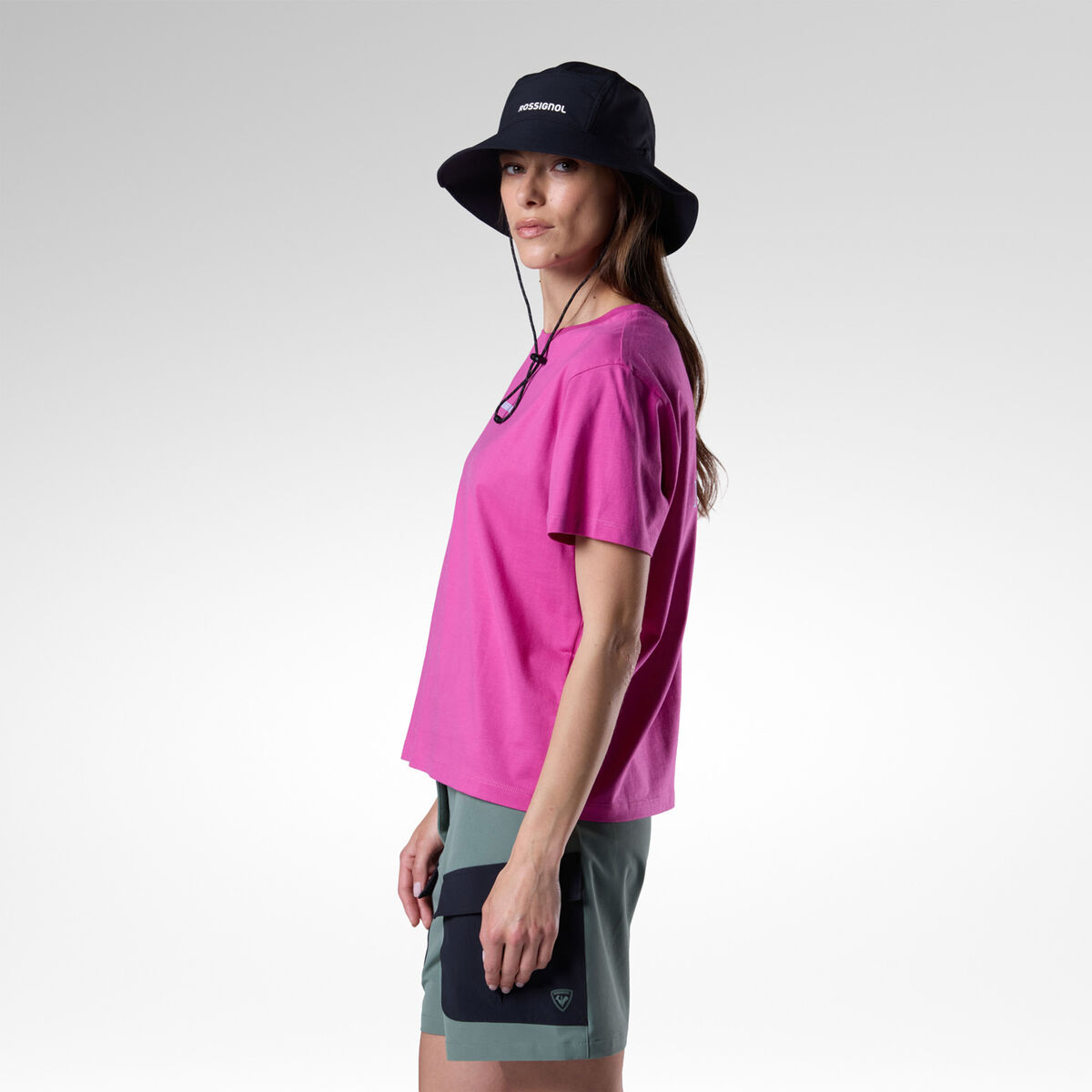 Rossignol Women's Graphic Waterfall Tee Pink/Purple