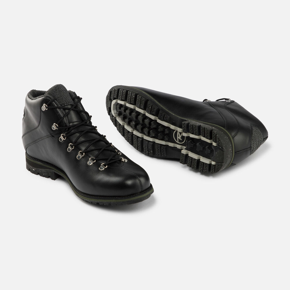 Rossignol Men's 1907 Chamonix Mid Black Boots Black