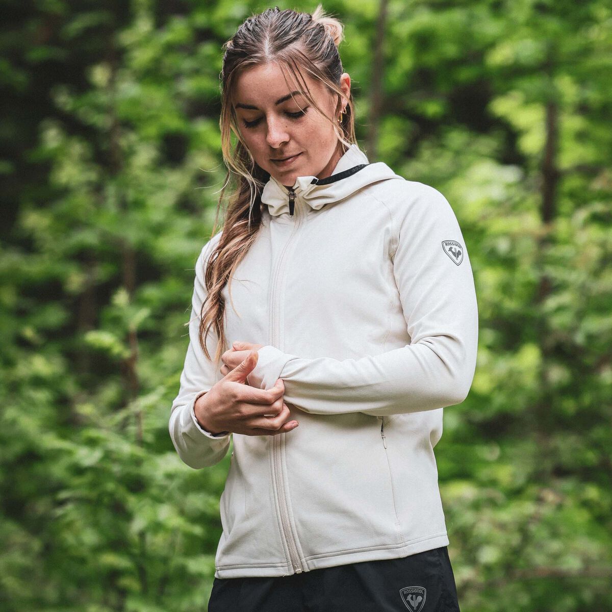 Rossignol Women's Thin Midlayer White