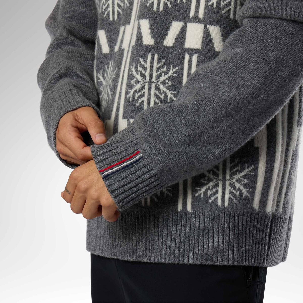Rossignol Men's Patterned Crewneck Sweater [Ldw.value.EnumValue;@5da4c06f