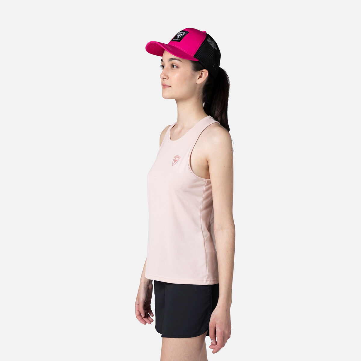 Rossignol Women's Plain Hiking Tank Top Pink/Purple